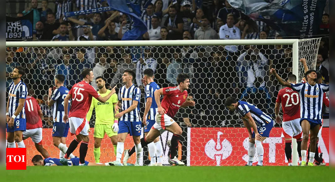 Manchester United Draws 3-3 with Porto in Europa League