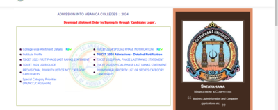 TS ICET 2024 special phase allotment result released at tgicet.nic.in: Direct link to check here