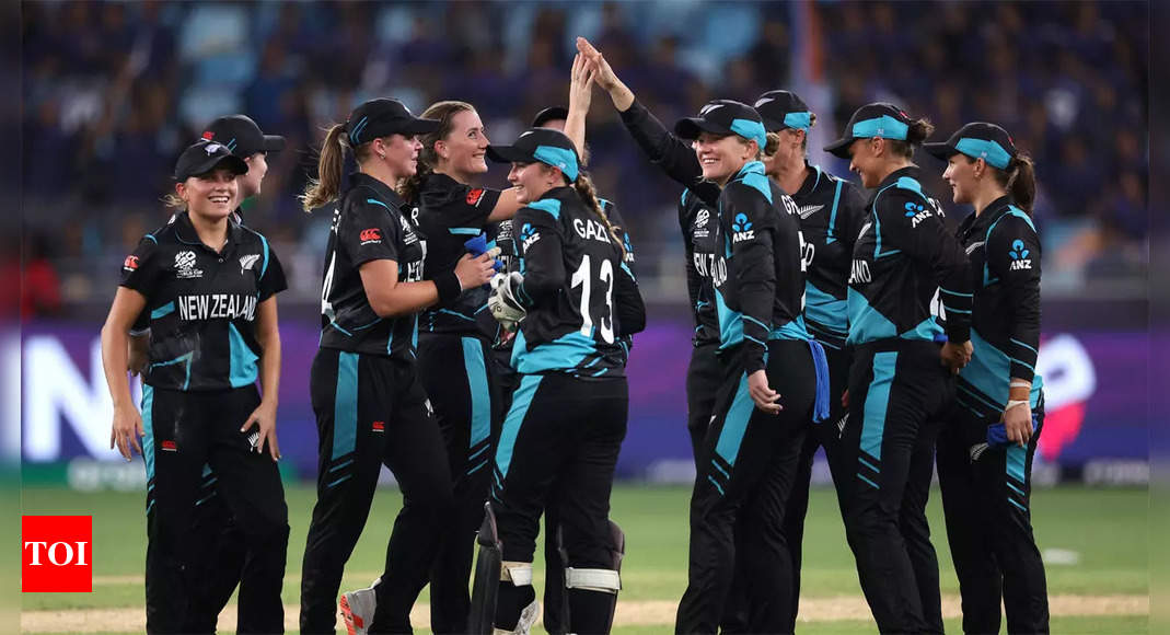 Women’s T20 World Cup, Highlights: All-round New Zealand thrash favourites India by 58 runs | Cricket News – Times of India