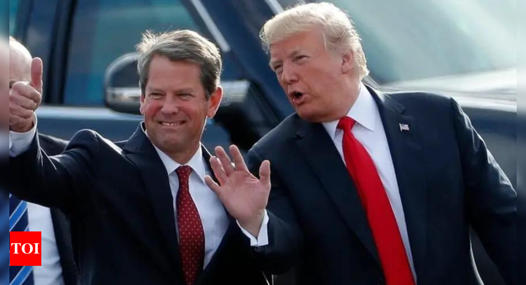 Trump joins forces with Brian Kemp after previously calling him a ‘bad guy’ amid Hurricane Helene recovery – Times of India