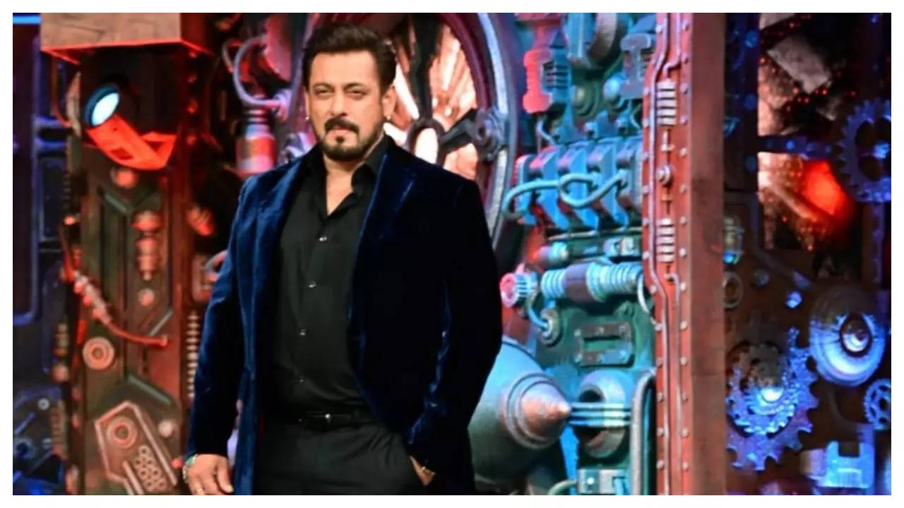 Bigg Boss 18 Salman Khan begins shooting for the new season First look from the sets revealed Times of India