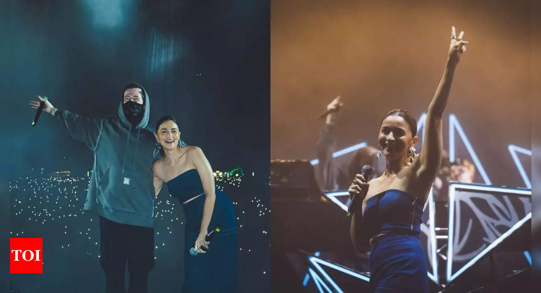 Alia Bhatt surprises fans as she attends Grammy award-winning Alan Walker’s show in Bengaluru to promote her movie ‘Jigra’, netizens call her ‘star girl’ – WATCH VIDEOS