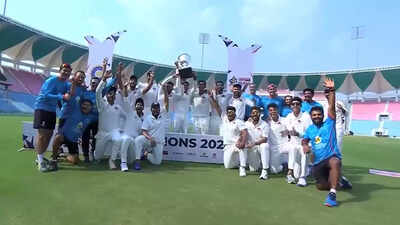 Tanush Kotian makes hundred as Mumbai seal 15th Irani Cup after 27 years