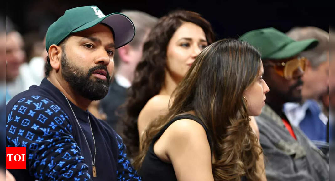 Watch: Rohit Sharma shares spotlight with Thierry Henry, Ronaldinho during NBA Abu Dhabi Game | Off the field News – Times of India