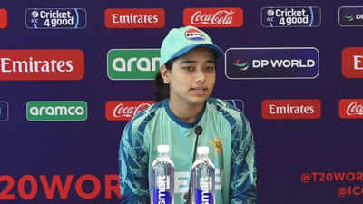 'There's little pressure on girls,' admits Pakistan captain Fatima Sana ahead of T20 World Cup clash vs India