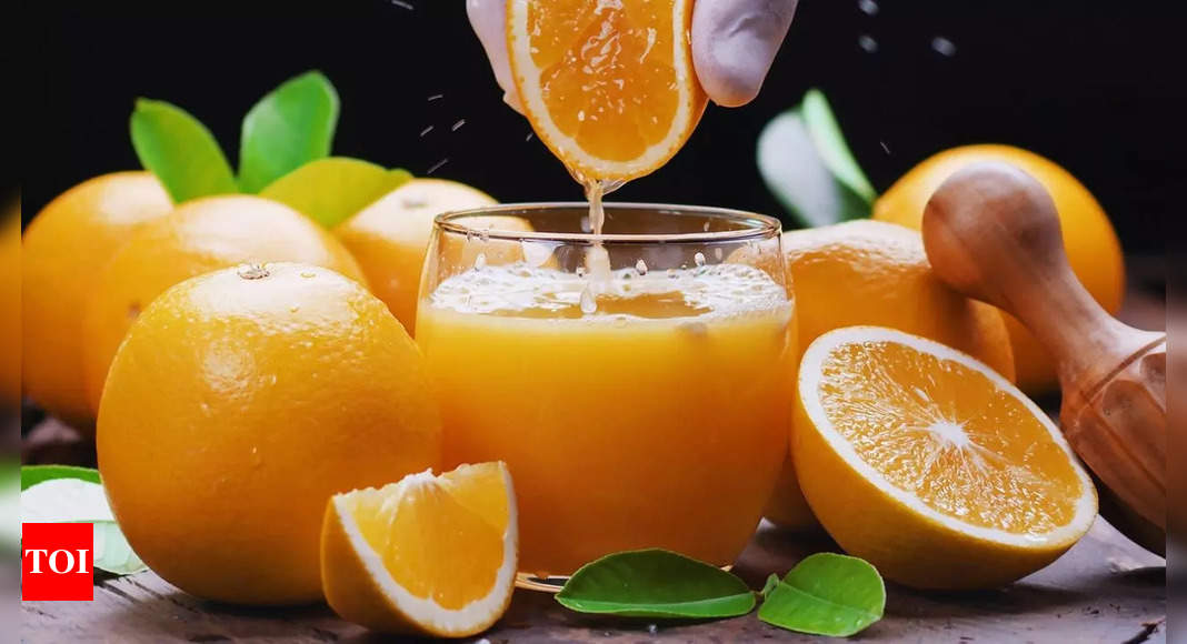 Surprising benefits of drinking a glass of orange juice every morning Times of India