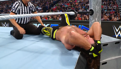 AJ Styles injury on WWE SmackDown reportedly pre-planned