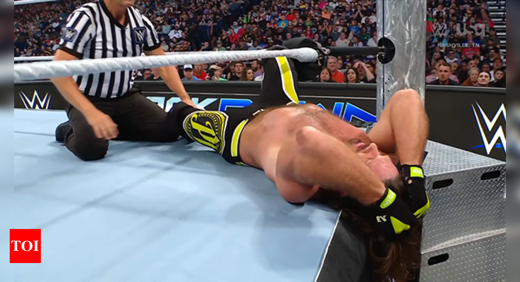 AJ Styles injury on WWE SmackDown reportedly pre-planned