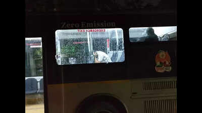 Aapli bus strike turns violent on Day 3; commuters caught in crossfire