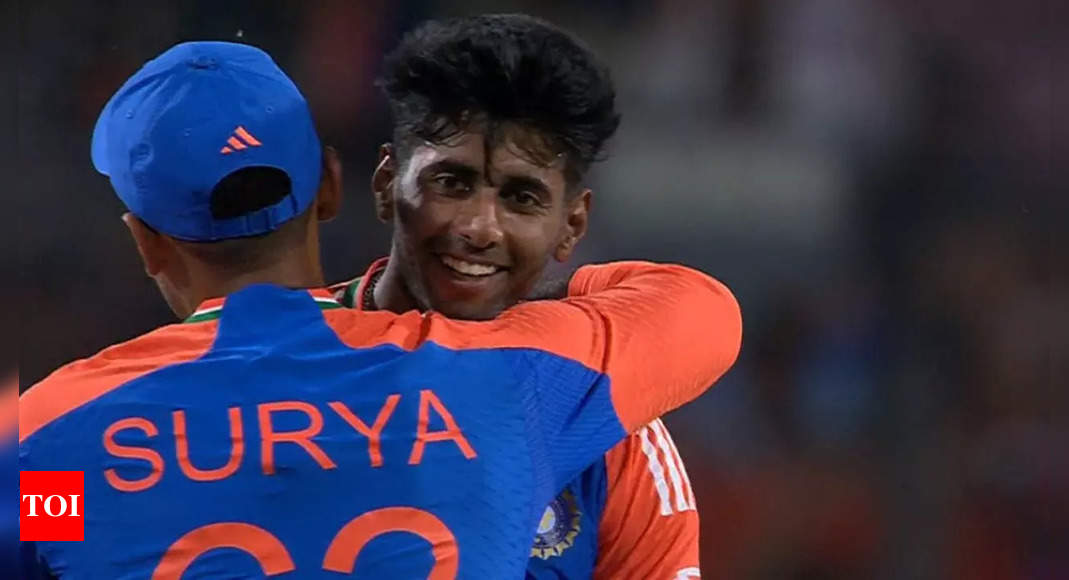 Mayank Yadav claims maiden international wicket – WATCH | Cricket News – Times of India