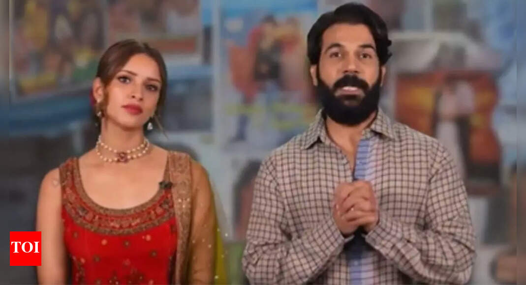 Bollywood stars Rajkummar Rao and Tripti Dimri join forces with UP Police for cybersecurity awareness campaign | Lucknow News