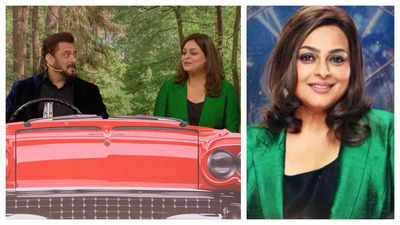 Bigg Boss 18: Shilpa Shirodkar joins host Salman Khan on stage as a contestant; reveals 'I am 10th fail'