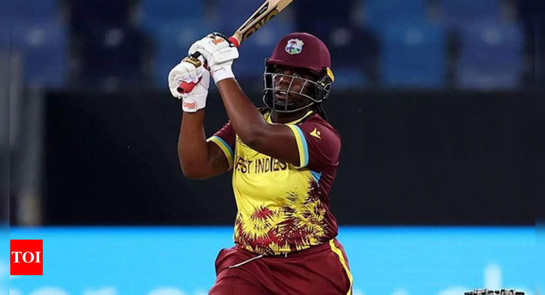 West Indies cruise to T20 World Cup win over Scotland | Cricket News – Times of India