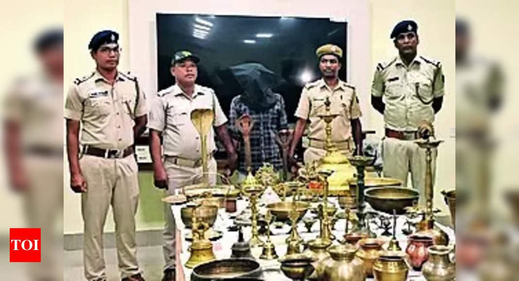 Three Brothers Arrested for Temple Theft Spree Across Odisha ...