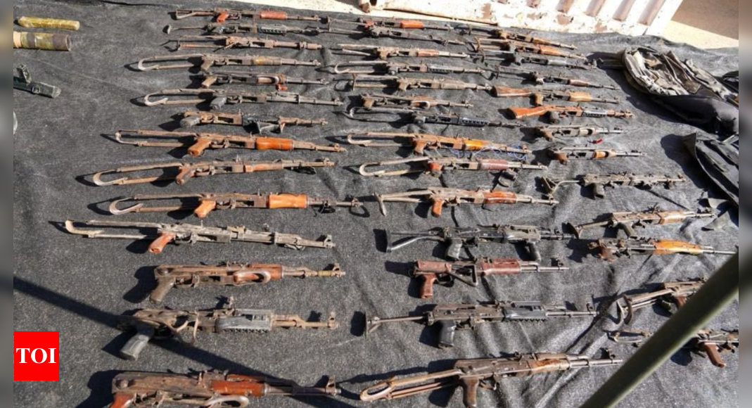 Seized vehicles, weapons used by Hamas in October 7 attack on display in Israel – Times of India