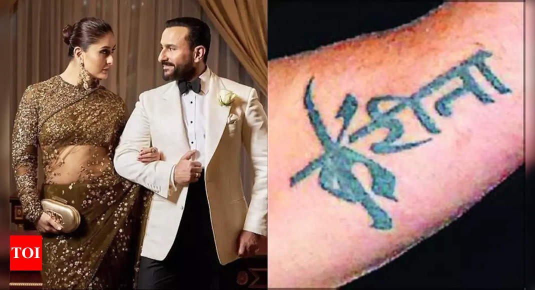 Kareena Kapoor Khan reveals she asked Saif Ali Khan to get her name tattooed on his arm: ‘If you love me…’ | Hindi Movie News