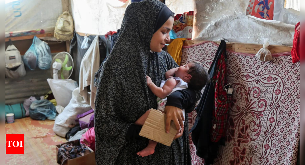 'Wouldn't have given birth': Gaza mother struggles to provide for newborns amid conflict