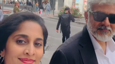 (Image source: Instagram) Ajith Kumar and Shalini play perfect tourists, share romantic photos from Spain vacation - Pics Inside