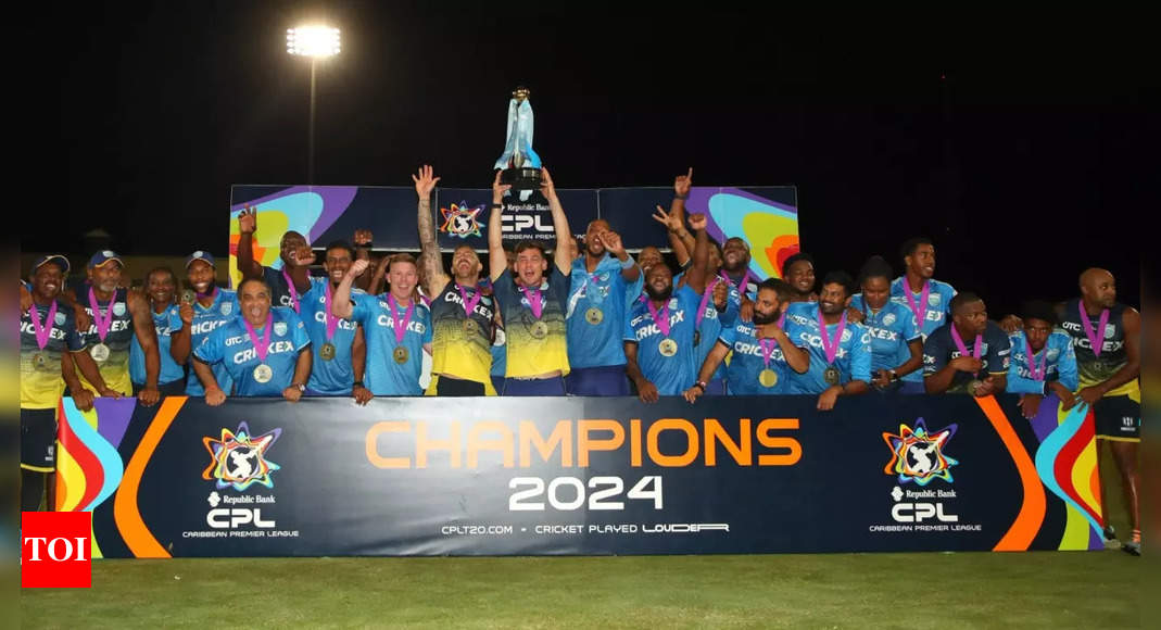 St Lucia Kings clinch maiden CPL title after Roston Chase, Aaron Jones rally