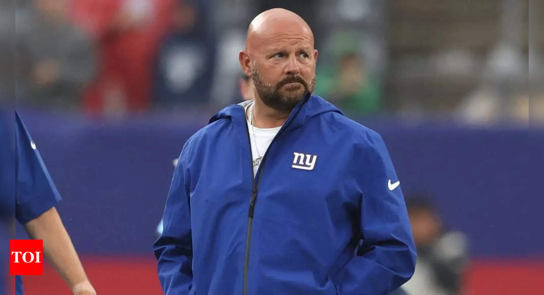 New York Giants’ Head Coach Brian Daboll Was Caught Furious as He Thought the Officials Missed a Call on a Key Play | NFL News – Times of India