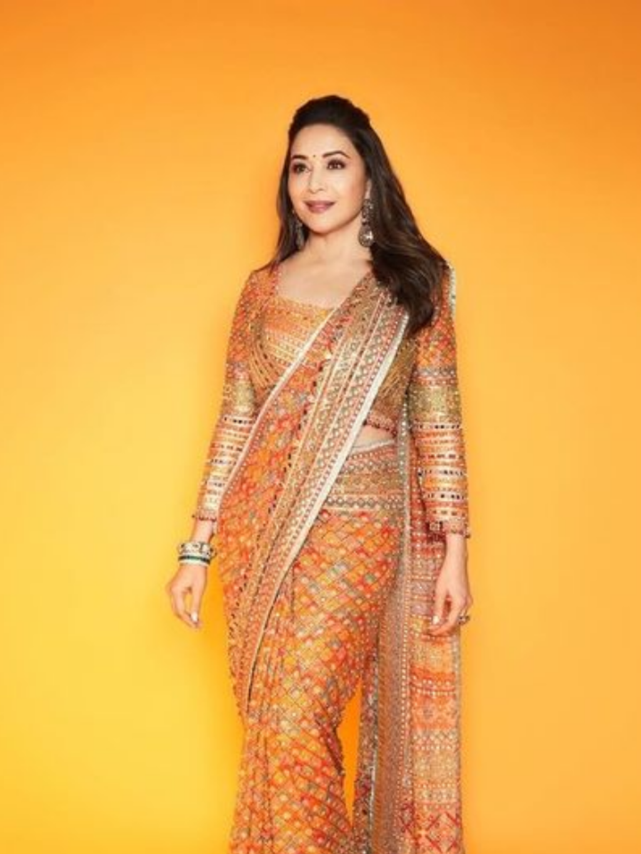 Taking ethnic-styling lessons from Bollywood diva Madhuri Dixit
