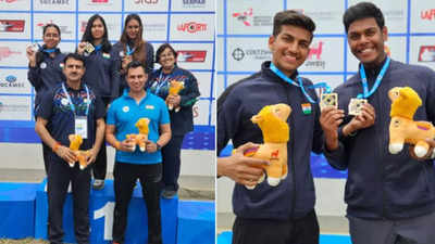 13 gold, 24 medals in total! Indian shooters rule at Junior World Championships