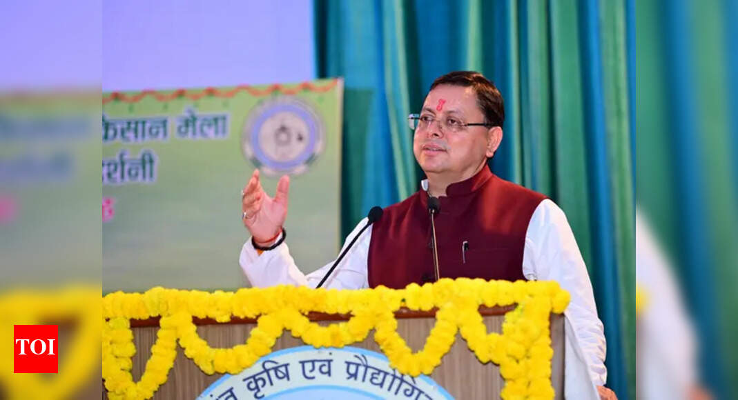 CM Pushkar Singh Dhami Announces ₹60 Lakh Grant, Highlights Educational Reforms at Vidya Bharati Event