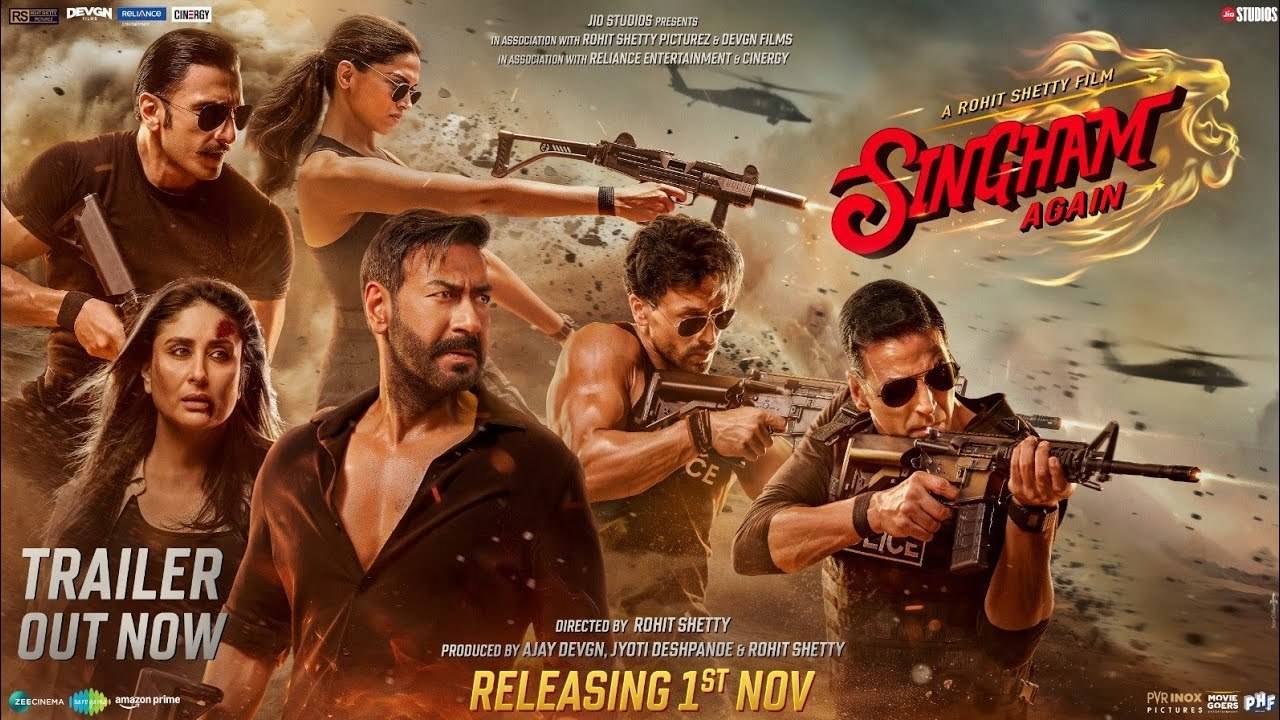 Singham Again - Official Trailer | Hindi Movie News ...