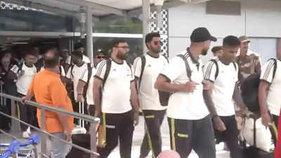 Watch: Team India arrives in Delhi ahead of 2nd T20I against Bangladesh