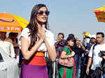 Sonam inaugurates Mumbai Marathon Expo