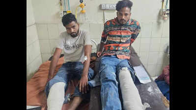 4 men wanted by Jaipur cops hurt in bid to avoid arrest