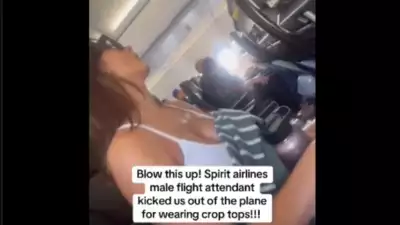 Two women were kicked off a Spirit Airlines flight for wearing crop tops