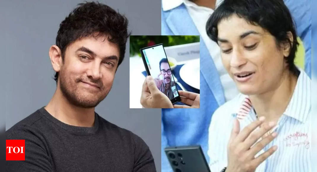 When Aamir Khan’s heartfelt video call with Vinesh Phogat sparked hopes for ‘Dangal 2’ | Hindi Movie News