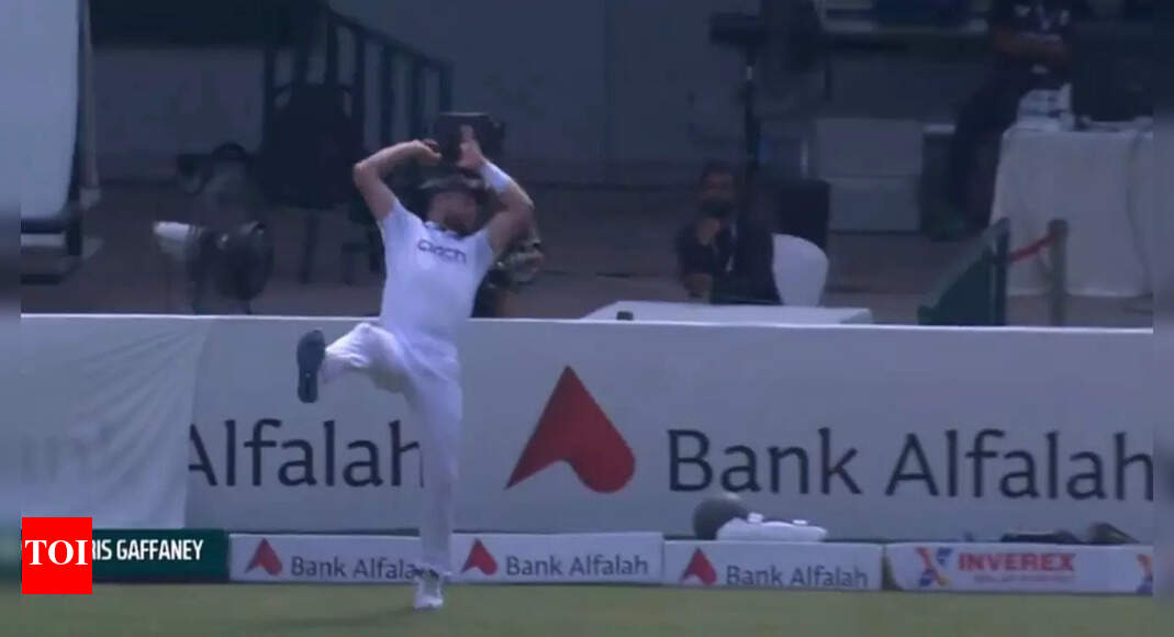 CONTROVERSY! Woakes denied a stunning catch