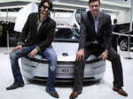 Stars at India Auto Expo 2012
