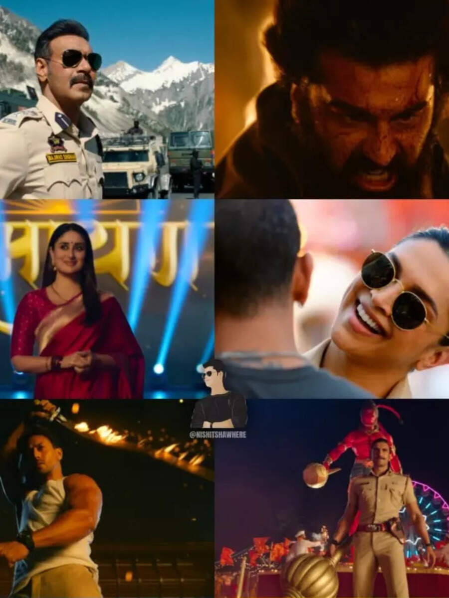 Ahead Of Singham Again, Bollywood's Badass Cops