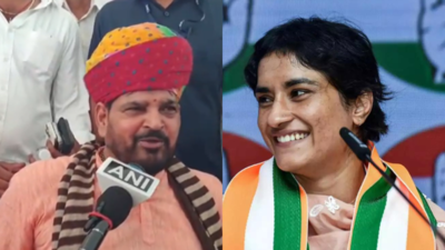 'Satyanaash hi hoga': Brij Bhushan Singh reacts to Vinesh Phogat's win in Haryana