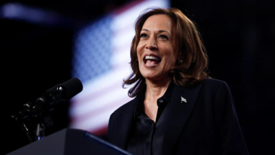  Kamala goes in Glock Step and Barrel into media blitz