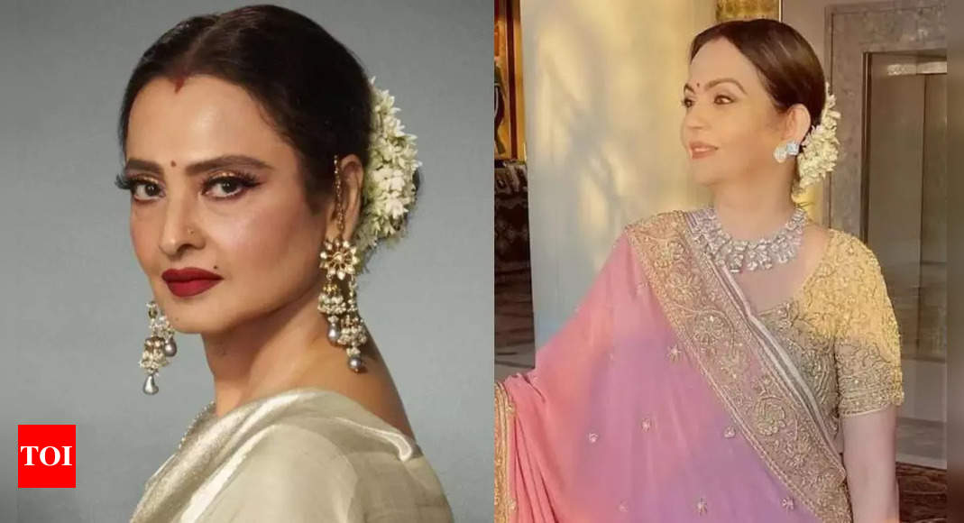 Rekha’s warm gesture on meeting Nita Ambani highlights her pure heart |