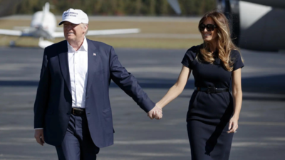 'Accompanied by blonde woman': Melania recalls her first meeting with husband Trump