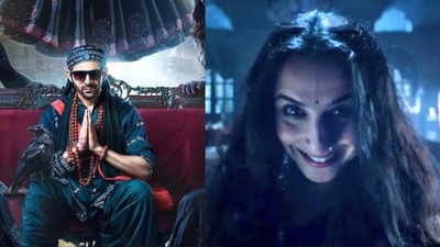 'Bhool Bhulaiyaa 3' Trailer: Kartik Aaryan as‘Rooh Baba’ and Vidya Balan’s ‘Manjulika’ promises a spooky Diwali fest