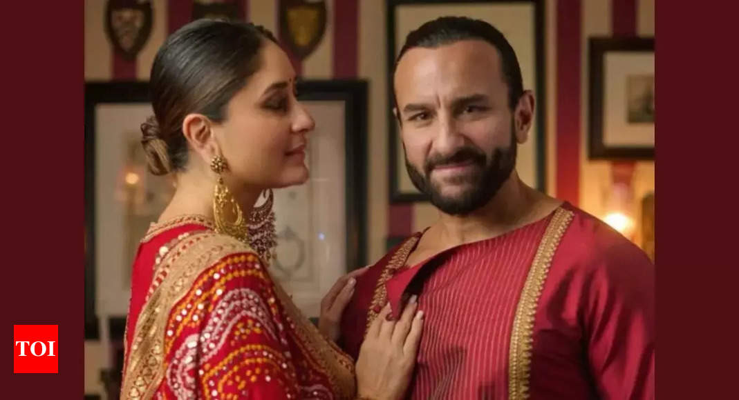 Kareena Kapoor drops a flirty comment for Saif Ali Khan, calls him ‘hot’ | Hindi Movie News