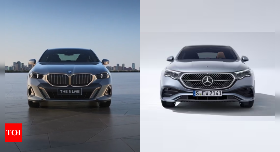 2024 Mercedes-Benz E-Class LWB Vs 2024 BMW 5 Series LWB: Price ...