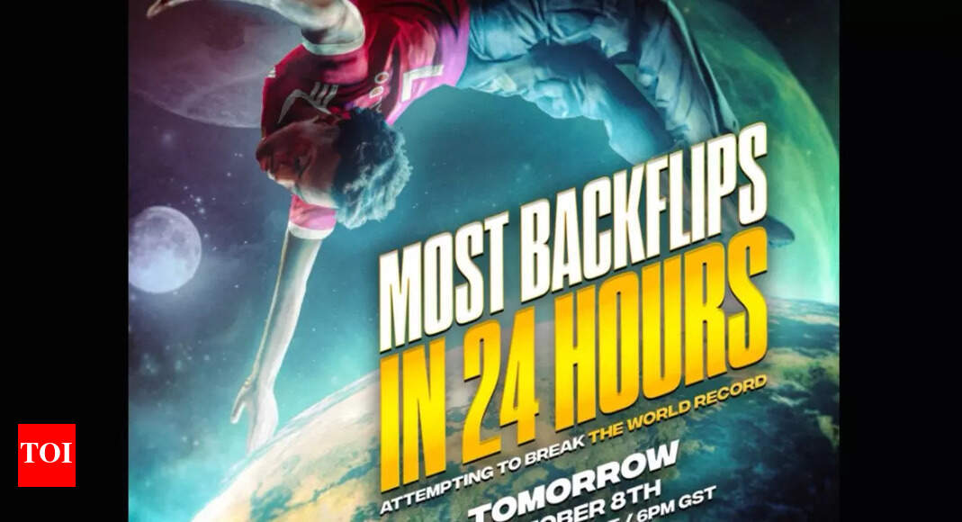 YouTuber iShowSpeed attempts to break the world record of 1,001