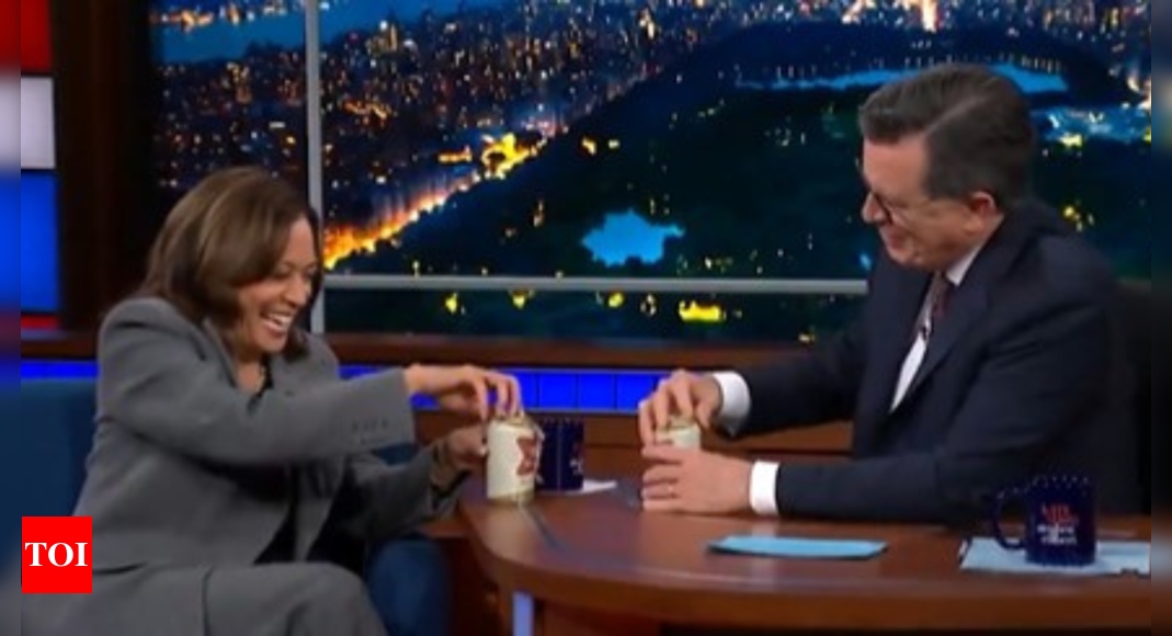 Kamala Harri Stephen Colbert: “The real reason Kamala Harris chose Miller High Life beer on The Late Show is…”