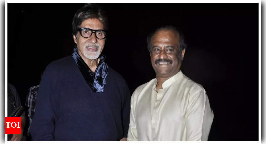 Rajinikanth reveals Amitabh Bachchan helped him bag 'Andhaa Kaanoon ...