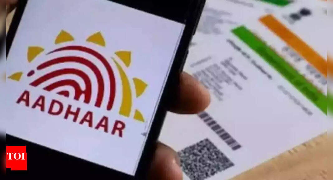 Aadhaar update online how many times can you change your name on