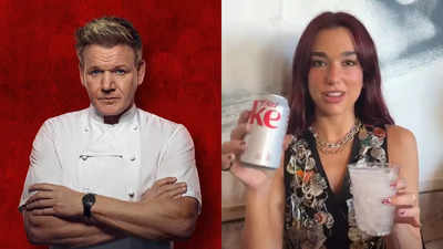 Dua Lipa’s viral Diet Coke mix leaves Gordon Ramsay concerned: ‘For God’s sake girl, you’ll ruin your…’