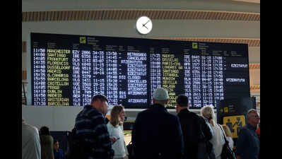 Five Dabolim flights hit by rain re-routing