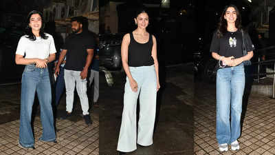 Alia Bhatt, Rashmika Mandanna, Khushi Kapoor and others step out in style to attend Jigra premiere after Dharma halts pre-release screenings for media